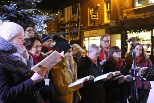 Singers in the Square