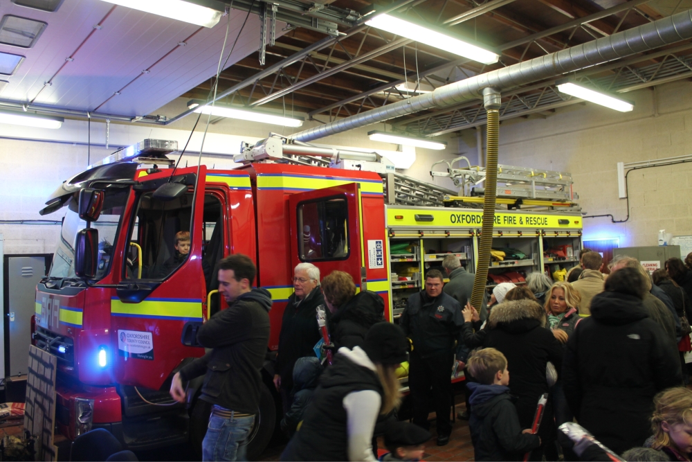 Fire Service to the rescue at the Living Advent